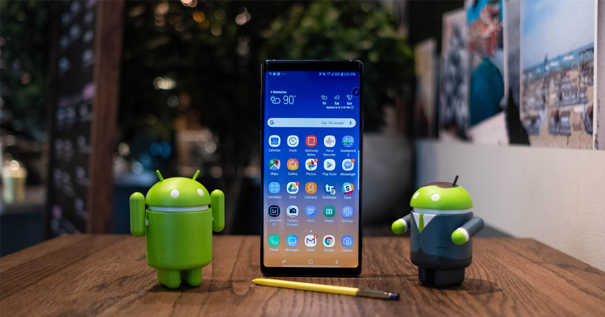 ROM Android 9 Custom cho Samsung Galaxy Note 9 - Bản N – Tự động nguồn & ADB
